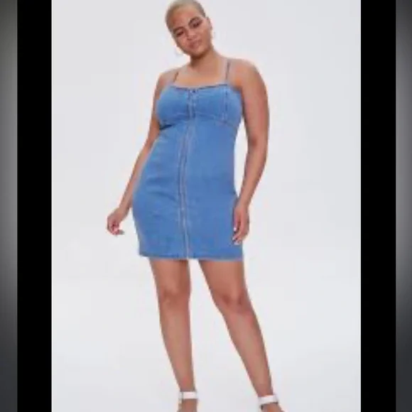Forever 21 | Dresses | Forever 2 Zip Up Denim Dress Size Large | Poshmark Forever 21 | Dresses | Forever 2 Zip Up Denim Dress Size Large | Poshmark